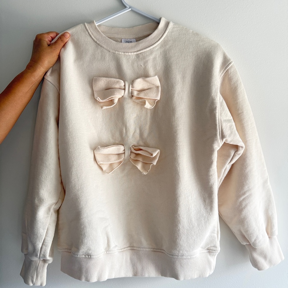 Zara Cream Knit Sweater
